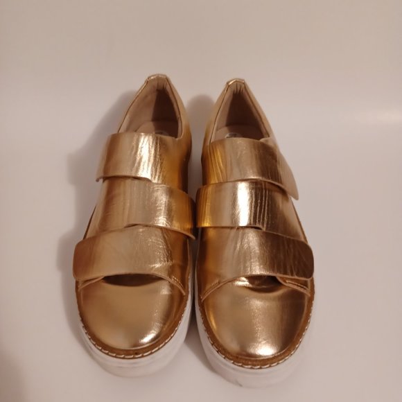 Silent D Verges Metallic Touch Loop Straps Shoes 7.5 - Picture 2 of 11